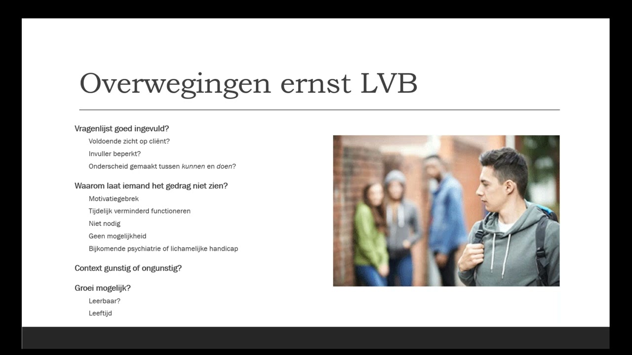 Webinar: Onderzoek bij vermoeden van een LVB bij volwassenen - Femke Jonker