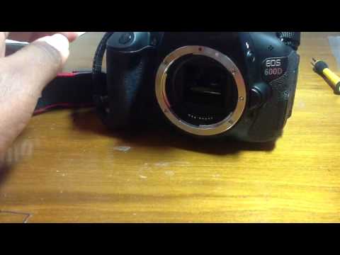 how to remove dslr lens