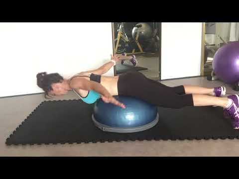 How to… Prone Trunk Extension on BOSU Advanced