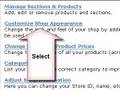Create Link in CafePress Sidebar