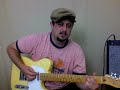 Guitar Scales - Blues Jazz Funk Soul R&B Mowtown Gospel