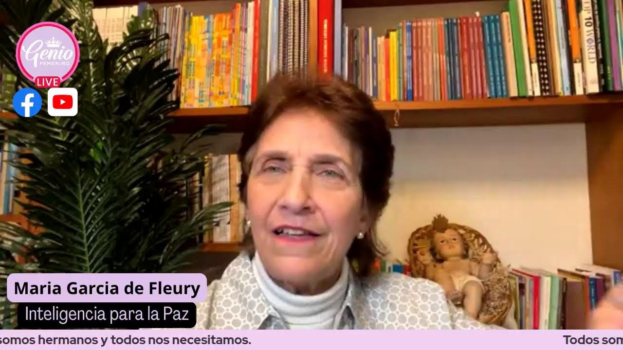 Es necesario el bautismo en Inteligencia para la Paz con Maria Garcia de Fleury