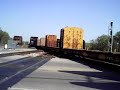 BNSF NB & SB Trains Meet @ Blue Island (S. Chicago) IL
