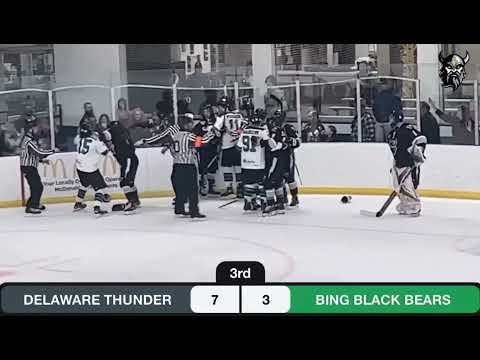 Noah Wild takes a dirty hit and comes right back