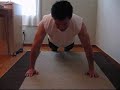 Side to side pushups