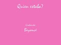 Quien estaba? Quien estaba?