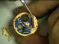 smontaggio e rimontaggio orologio al quarzo 1\\4 smontaggio e rimontaggio orologio al quarzo 1\\4
