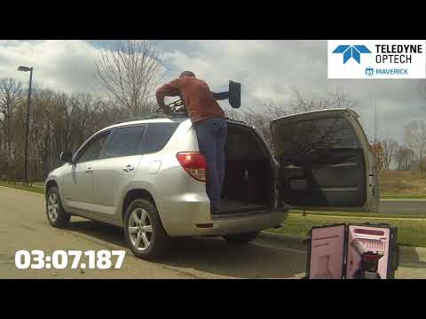 Teledyne Optech Maverick Installation Timelapse