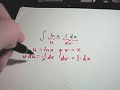 Integration by Parts Integration by Parts