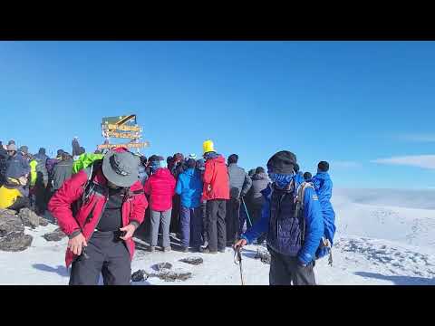 Trekking Kilimanjaro mountain