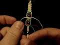Hemp Phish Bone Keychain