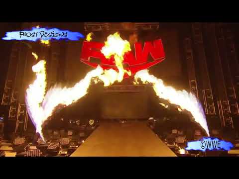 WWE RAW's First Pyro in The Thunderdome (RAW 24.08.2020 Pyro)