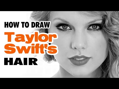 how to draw taylor swift