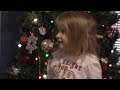 Mackenzie singing Jingle Bells