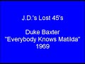 Duke Baxter - Everybody Knows Matilda
