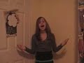 Suddenly sung by 13 year old Amanda D.