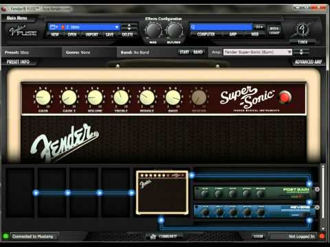 how to download fender fuse software