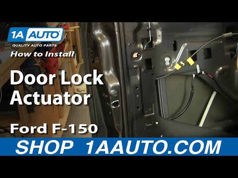 How To Install Replace Door Lock Actuator Ford F-150 04-08 1AAuto.com