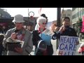 Jim Chatham at the Buncombe County Seniors for Health Care Reform Rally, Asheville, NC