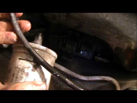 How to change a fuel filter on a mk4 vw