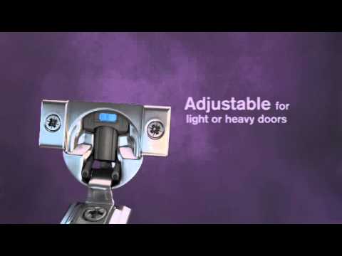 how to adjust kraftmaid hinges
