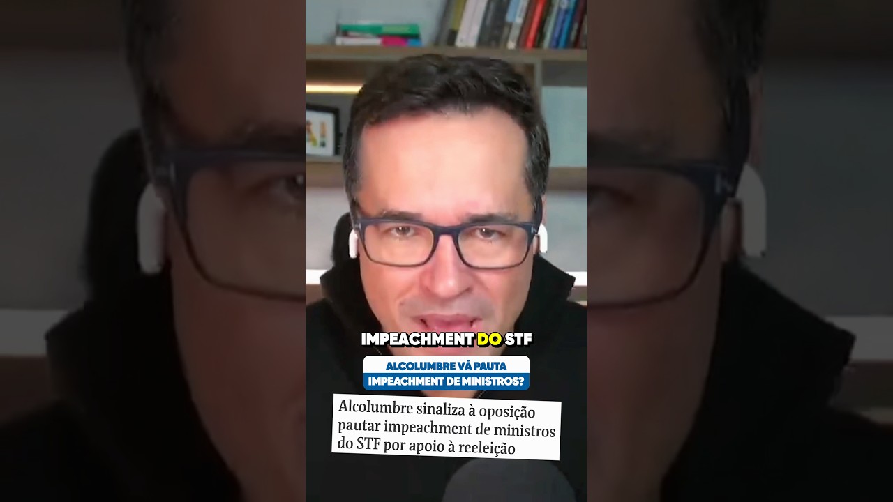 Davi Alcolumbre vai DESTRAVAR o impeachment de ministros do STF?