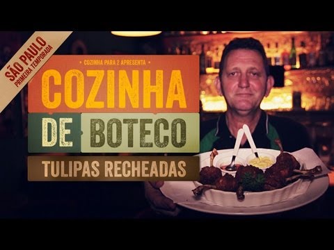 Cozinha de Boteco SP #3 - Tulipas Recheadas (Deep Bar 611)