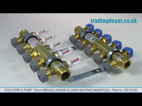 how to vent underfloor heating