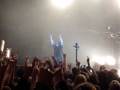 joey hands his drumstick to a lucky bugger