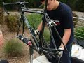 Jure preparing the bike for RAAM08 Jure preparing the bike for RAAM08