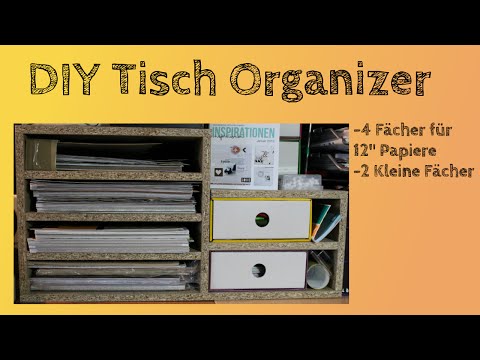 [KoOp Craft] DIY Tisch Organizer | März Projekt