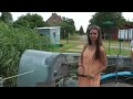 Die Kurbelfähre in Stolpe auf der Peene