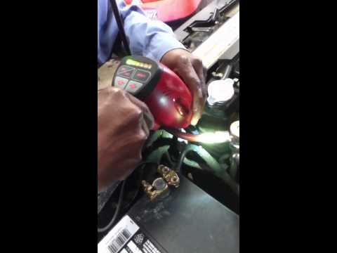 how to use electronic leak detector