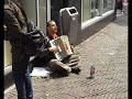 Ulicni svirac iz Den Haag-a
