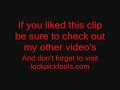 lockpicking a uk yale cylinder lock