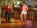 choreographed by debbie rediger, this is a circle switch-partner line dance which goes to the song hoochie coochie gal from the buckeye state by dingtown. a circle switch partner dance means that both singles and couples can participate, and the men switch partners throughout the dance. 
the line dancers seen here are the dirty cowboys dance team from dirty cowboys saloon in medina, ohio.
