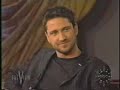 edited clip of the view, dec 2004, highlighting gerard butler