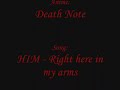 misa amane   right here in my arms