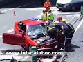 accidente con desencarcelacion en bilbao 