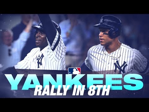 Video: Yankees rally in the 8th against the Rays!