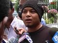 Cops grill Negarakuku rapper Cops grill Negarakuku rapper