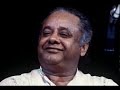 Alla Rakha, on his eighty year anniversary talks about his early career as a Music Director then sings a nice piece in Raag Madhuvanti in Japtaal of 10 beats.