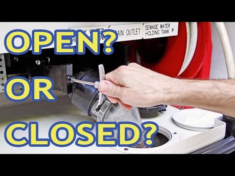how to vent rv water tank