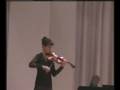 Halina Levtov 12 y. , Isai - Sonate 2 für Violine-Solo, Teil 1