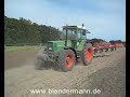 Fendt Favorit 614 LSA Turbomatik E mit Krone 6-Schar Pflug Fendt Favorit 614 LSA Turbomatik E mit Krone 6-Schar Pflug
