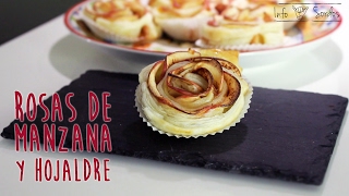 ROSAS DE MANZANA Y HOJALDRE