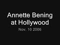 Annette Bening got her star