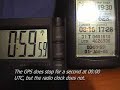 Leap second failure