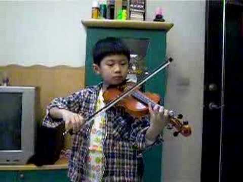 Max played the violin, Weber