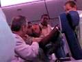 ***IRATE AIRLINE PASSENGER FLIPS OUT ***
